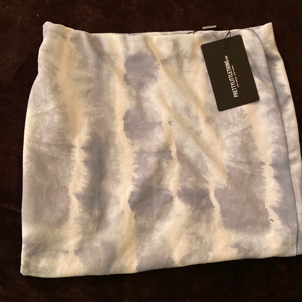 Mine Tye Dye Print Mini Skirt